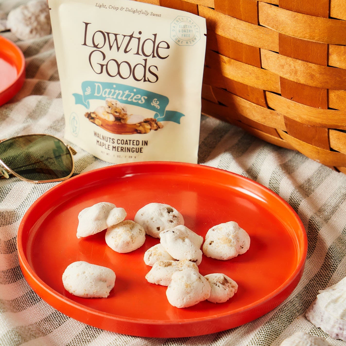 Maple Walnut Dainties meringue-wrapped walnuts